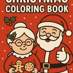 Christmas Coloring Book for Kids – 25 Pages